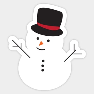 Cute Snowman Sticker